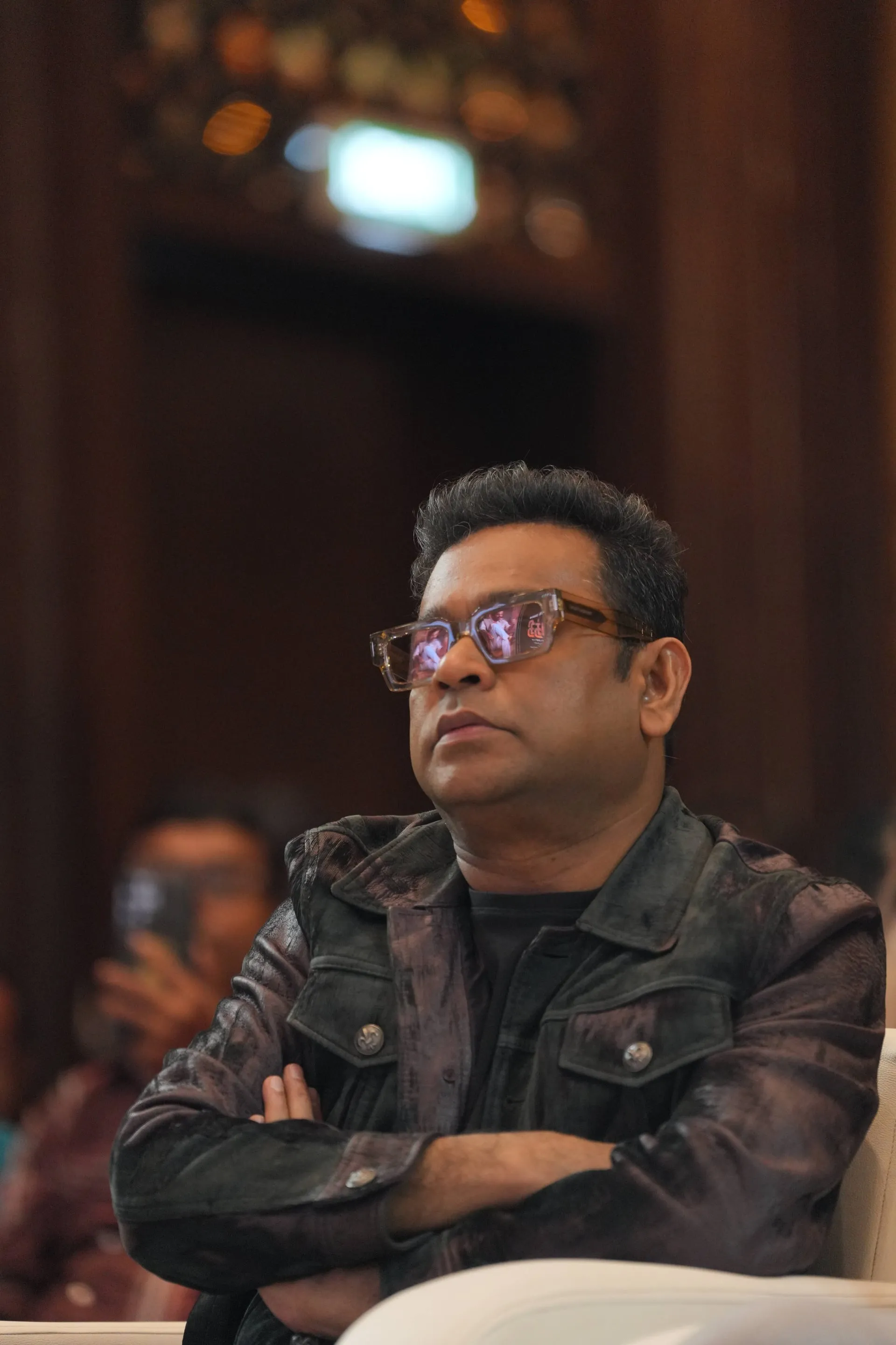 A.R. Rahman, scoring his first Telugu film