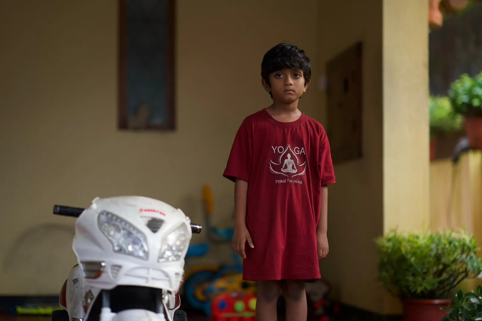 Balan The Boy trailer still of the young lead, releasing June 19 across five languages