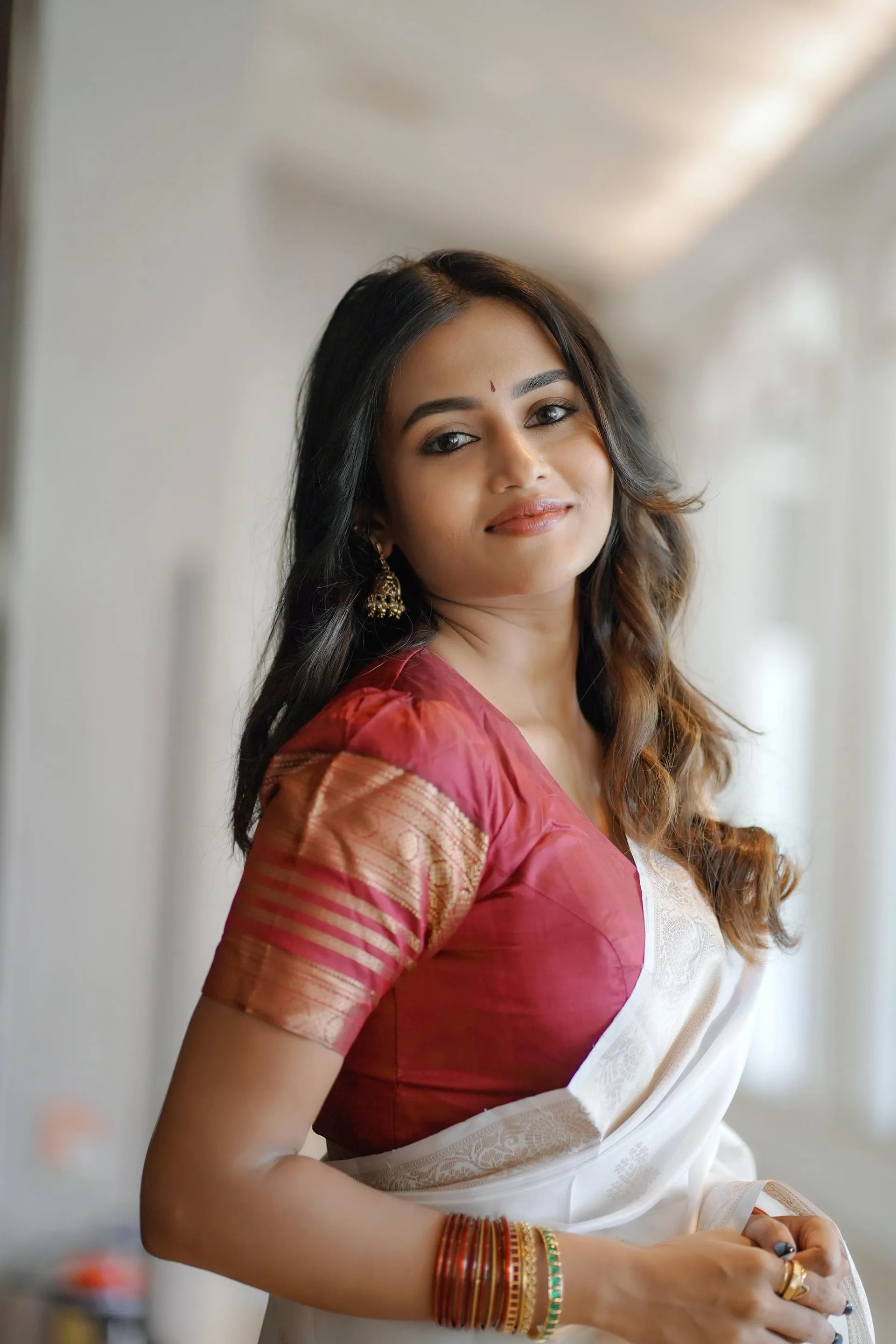 Kyraa Vasudevan, who makes her Malayalam debut as Vyshnavi Ramachandran in Khalifa