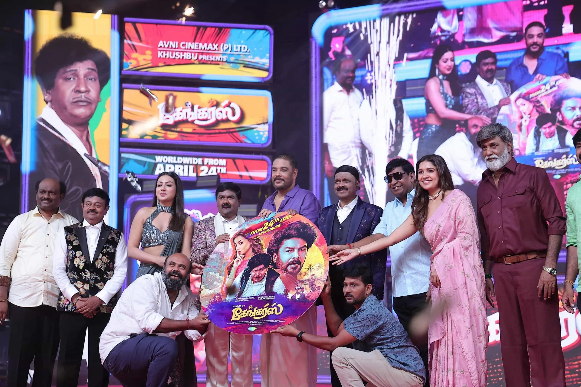 Sundar C and Vadivelu Reunite for Heist Comedy 'Gangers'