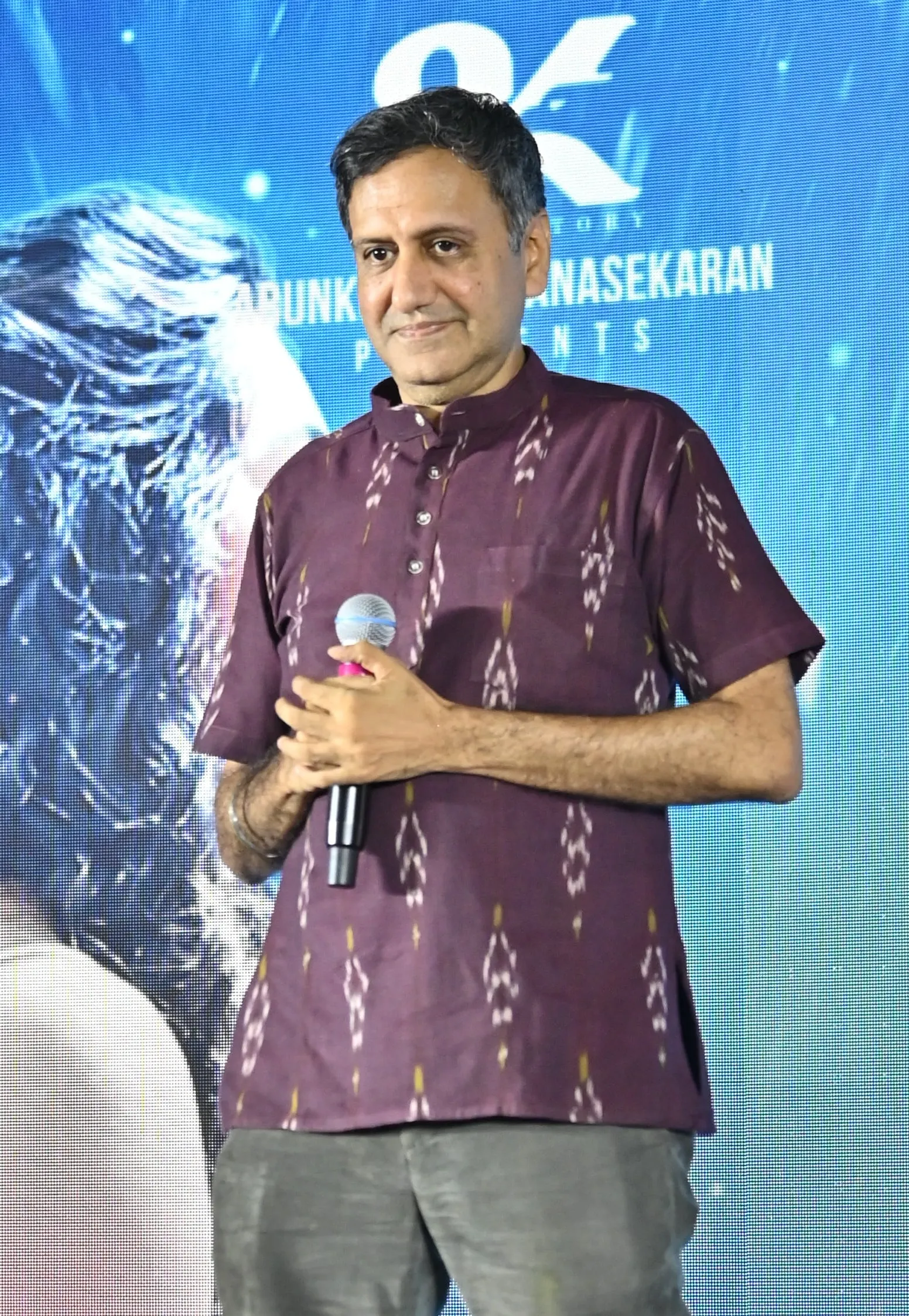TM Karthik, who plays a dramatic role in Immortal