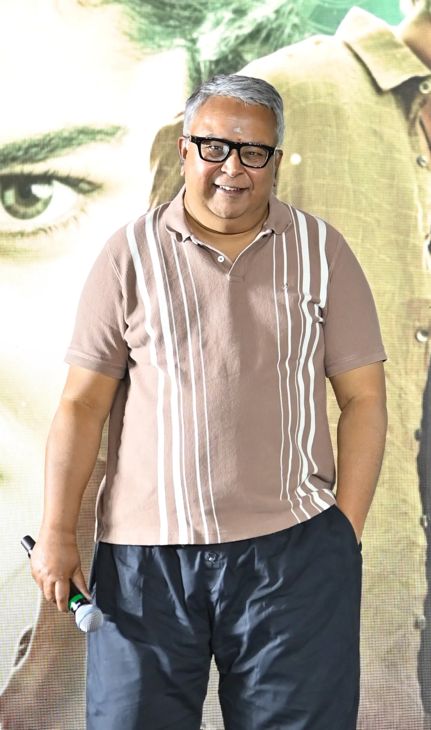 Kumar Natarajan, cast against his usual doctor and judge roles