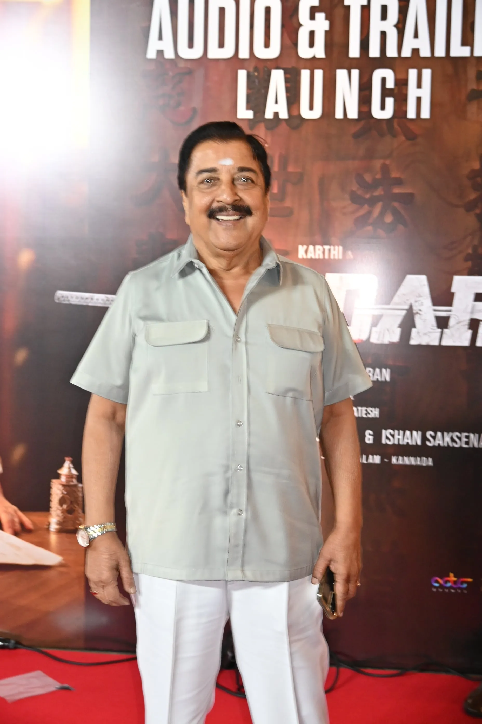 Sivakumar, who Karthi says has never asked to hear a single story his son was considering