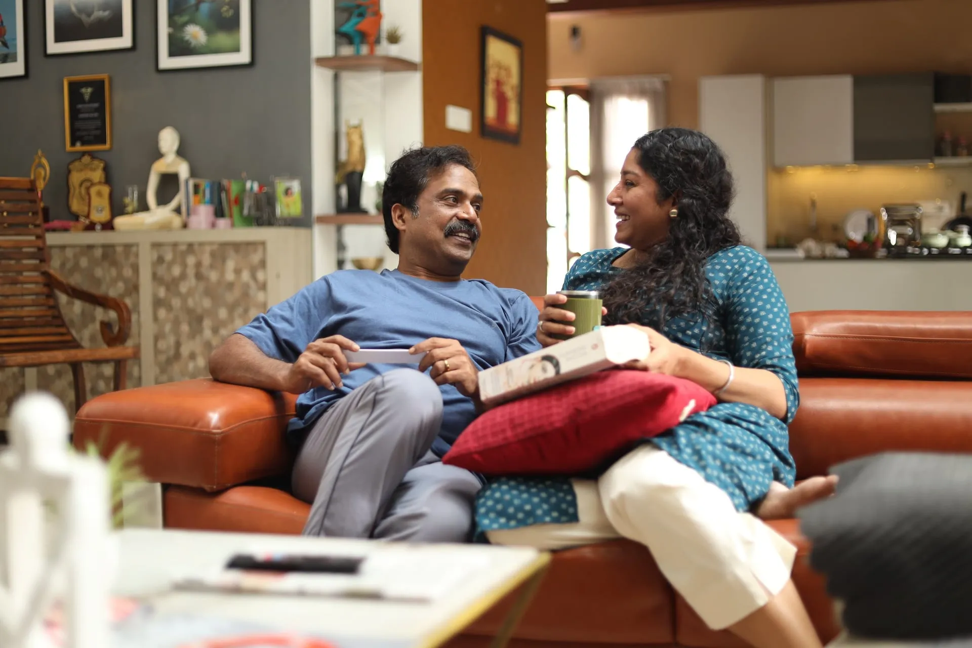 Twenty-five years of easy affection, before one confession changes the temperature of the house