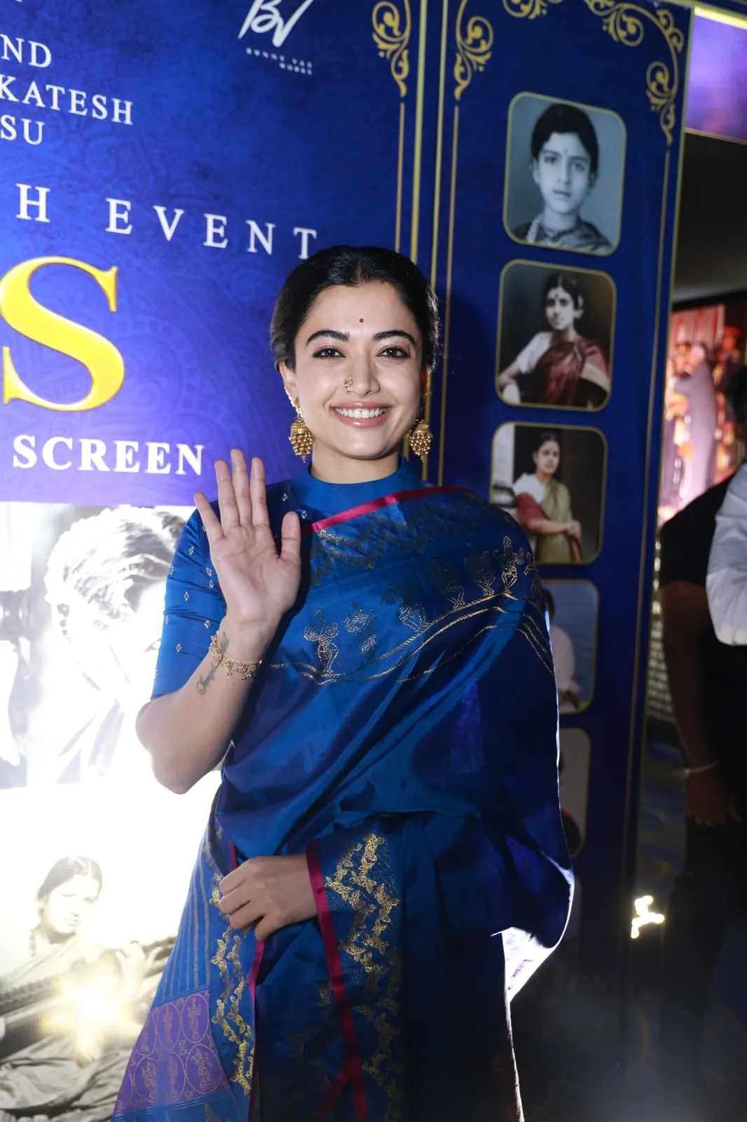 Rashmika Mandanna at the launch of M.S. A Legacy on Screen