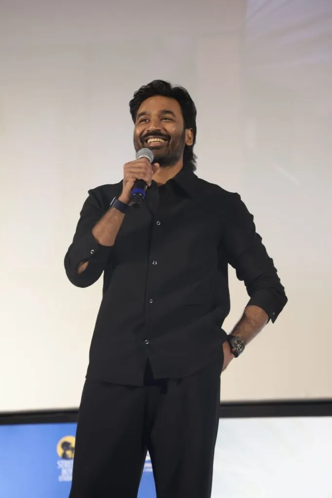 youth-dhanush-speaking-event Dhanush speaking at the Youth pre-release event