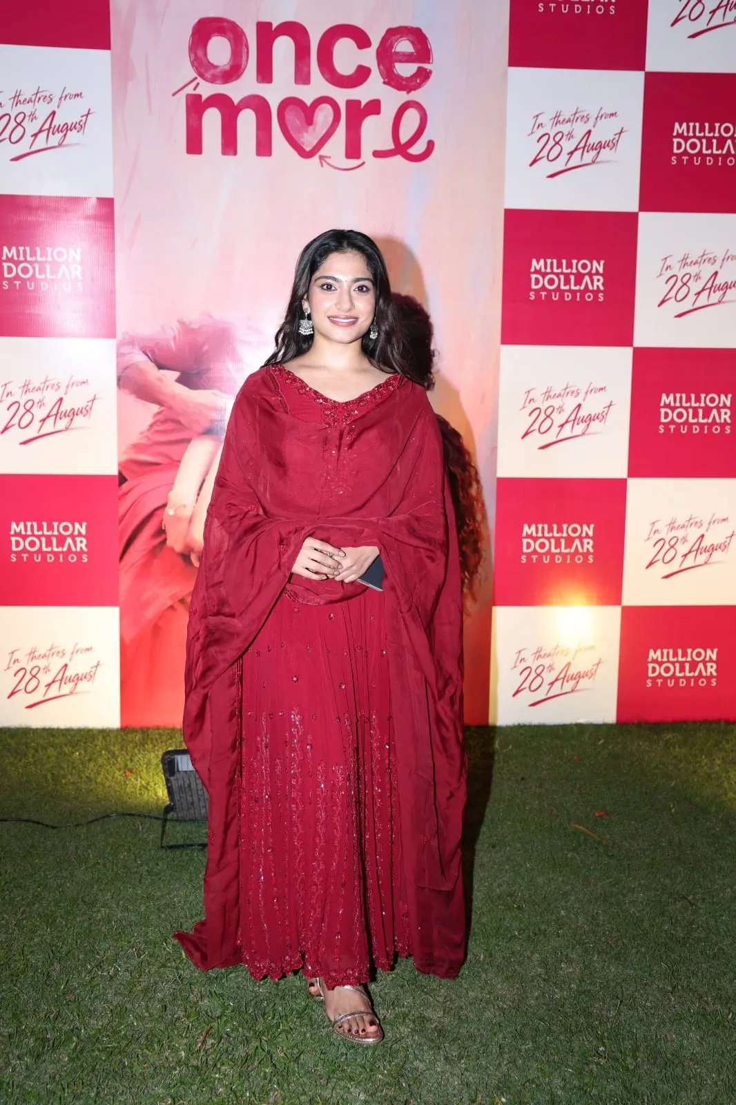 Aditi Shankar at the Once More trailer launch