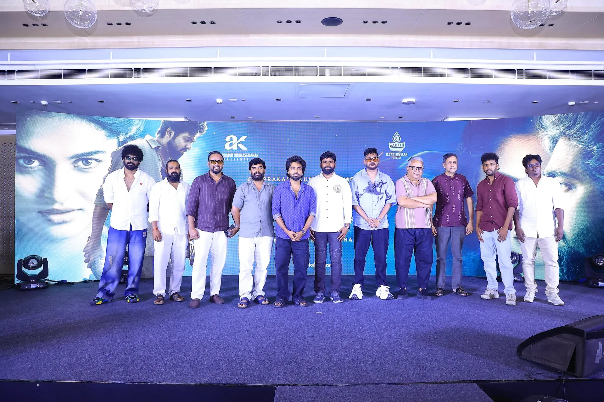 The Immortal cast and crew onstage ahead of the September 4 release