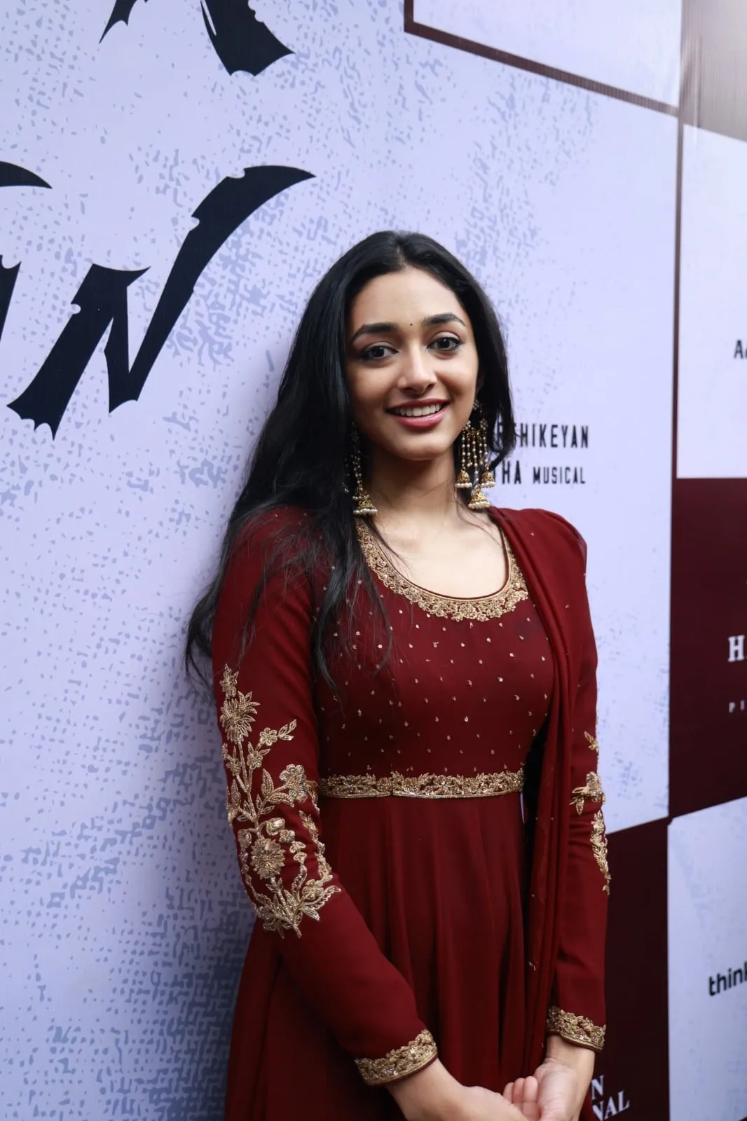 Preity Mukhundhan at the Anbil Avan title teaser launch