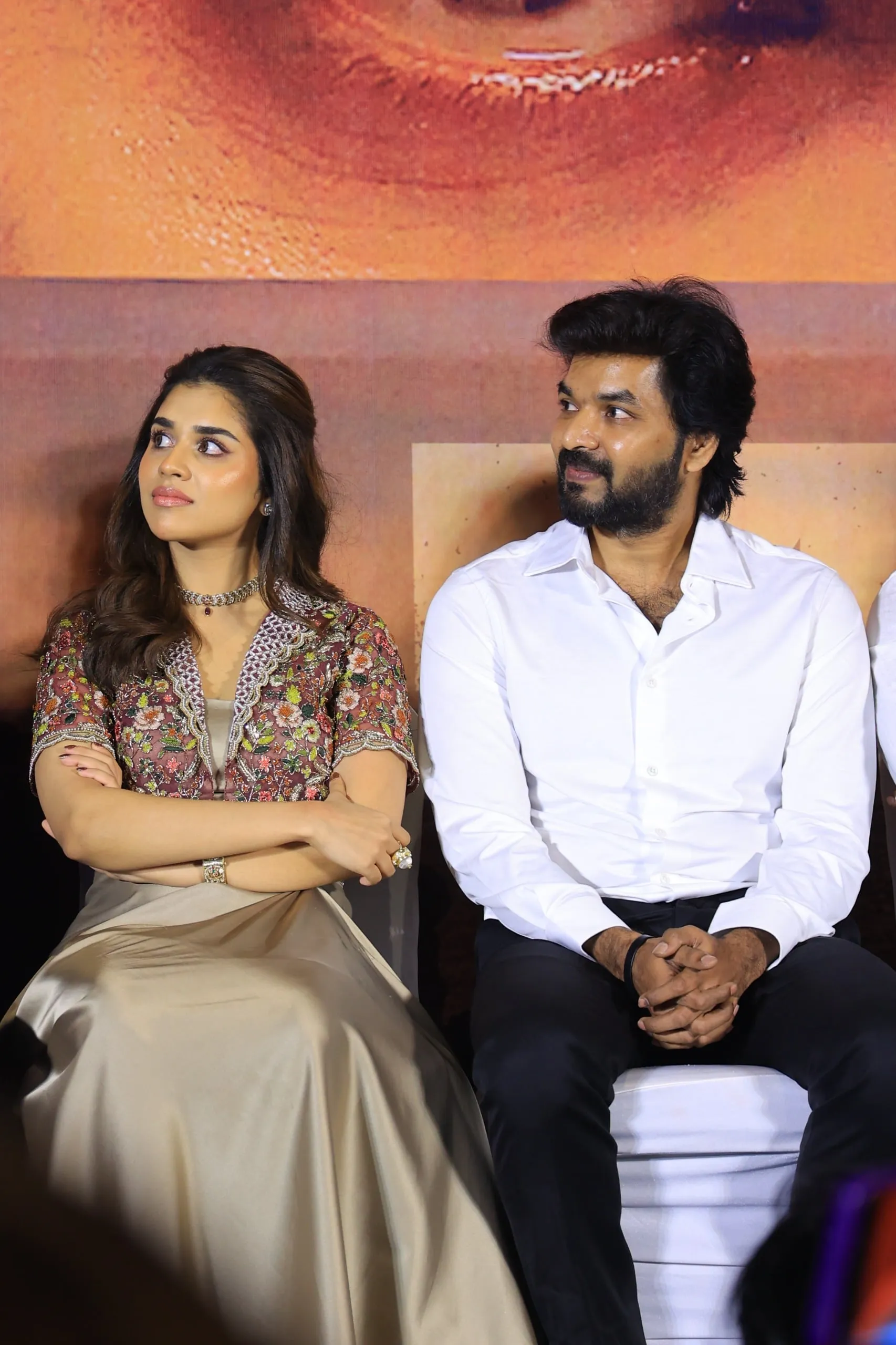 Meenakshi Govindarajan opposite Jai, returning for their second outing as a lead pair.
