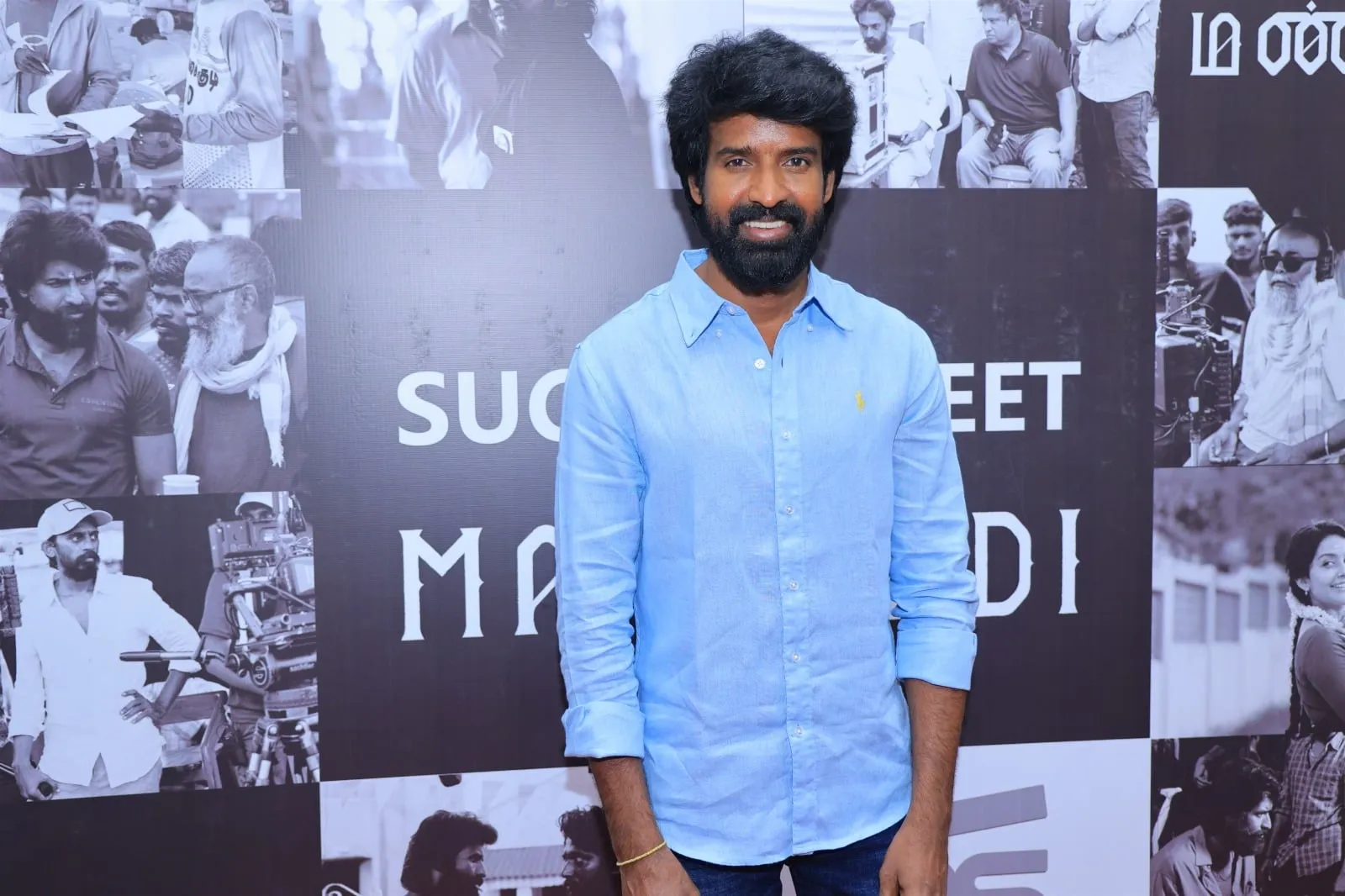 Soori at the Mandaadi success meet