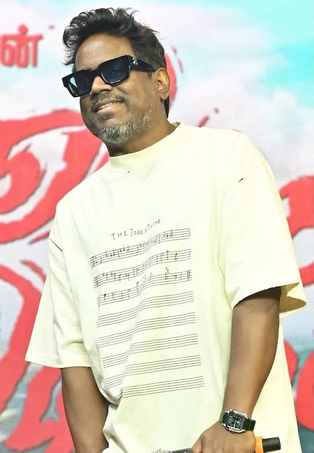 Yuvan Shankar Raja at the pre-release celebration